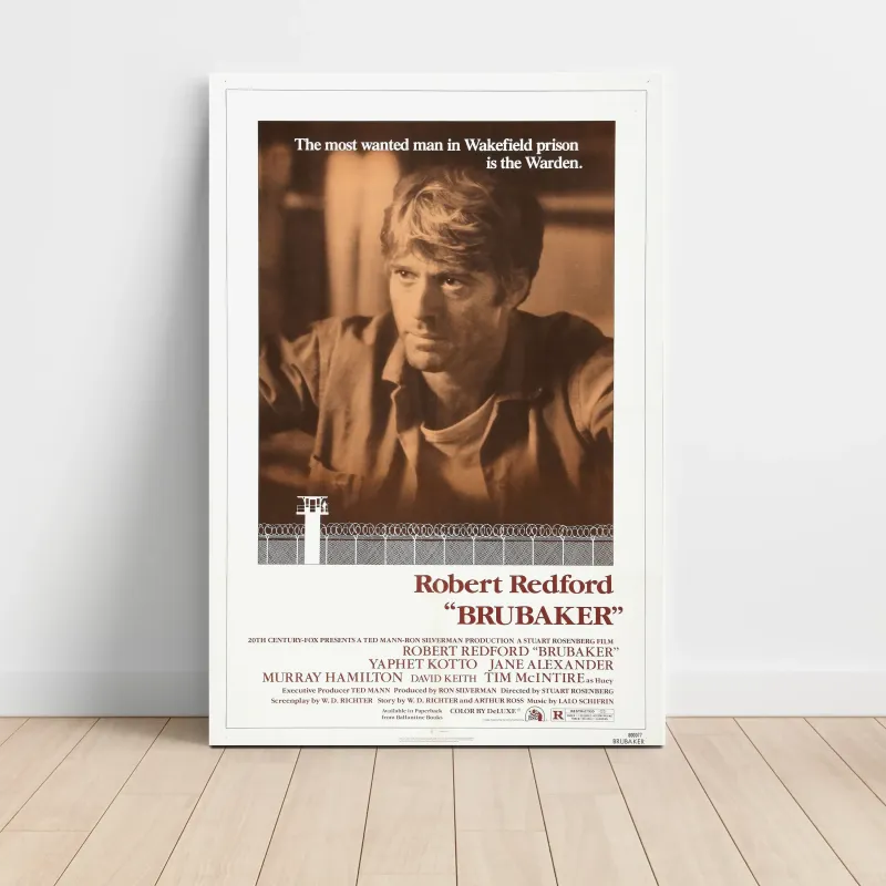 Brubaker (1980) Fine Art Movie Poster