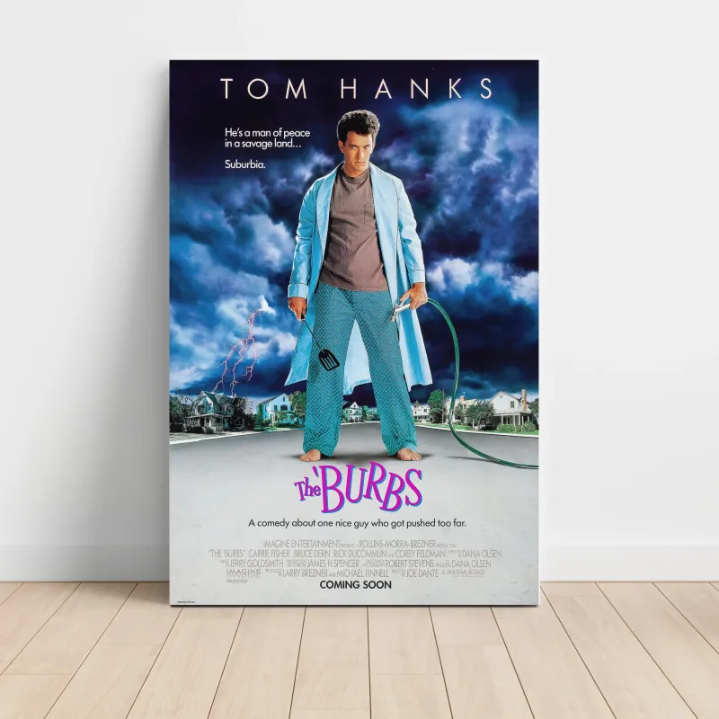 The 'Burbs (1989) Fine Art Movie Poster