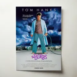 The 'Burbs (1989) Fine Art Movie Poster