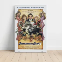 Cannonball Run II (1983) Fine Art Movie Poster