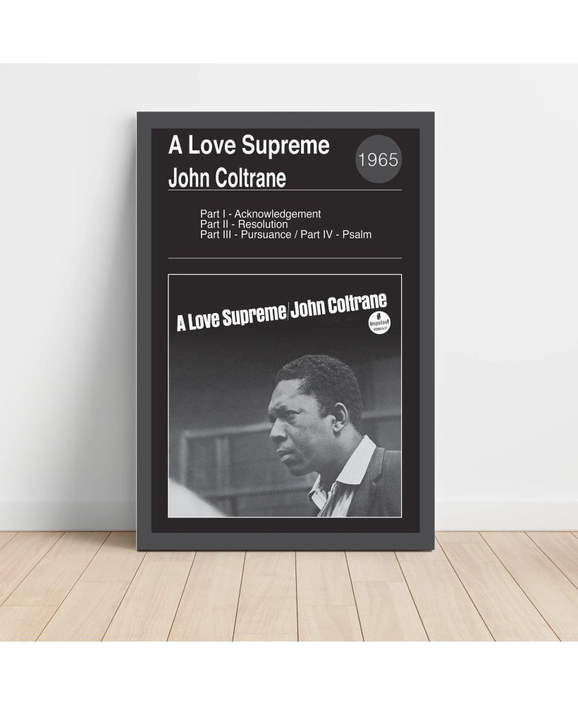 John Coltrane – A Love Supreme Fine Art Album Poster