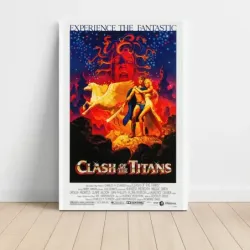 Clash of the Titans (1981) Fine Art Movie Poster