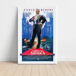 Coming to America (1988) Fine Art Movie Poster