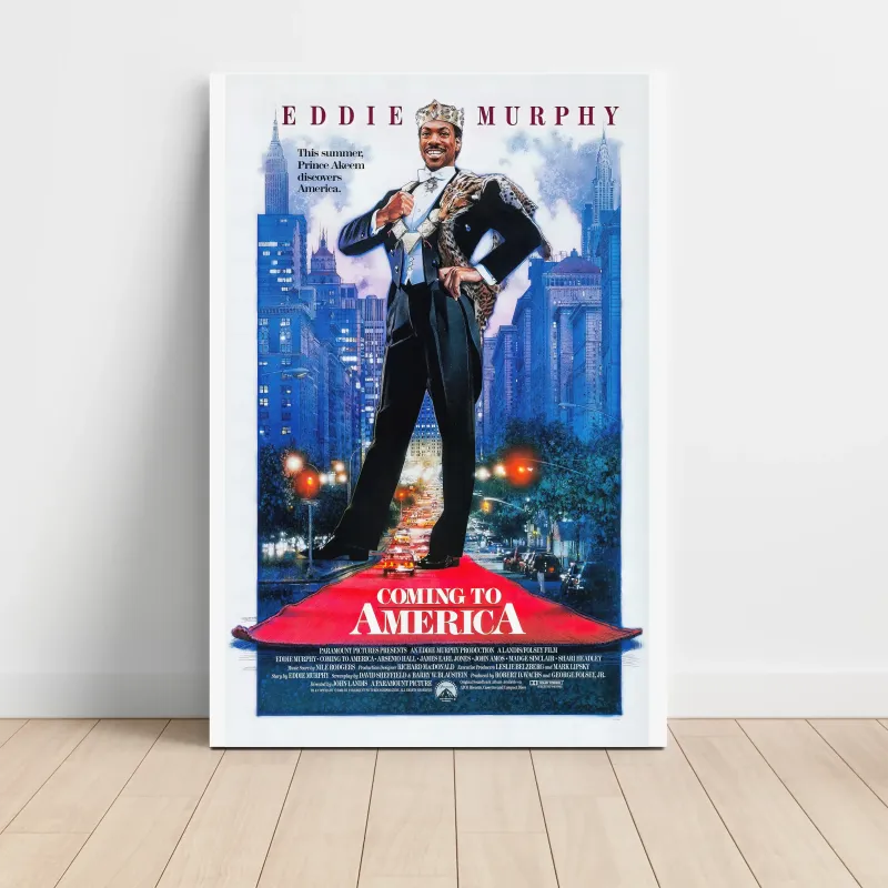 Coming to America (1988) Fine Art Movie Poster