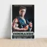 Commando (1985) Fine Art Movie Poster