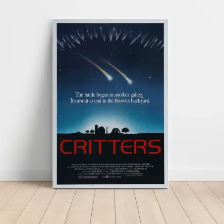 Critters (1986) Fine Art Movie Poster