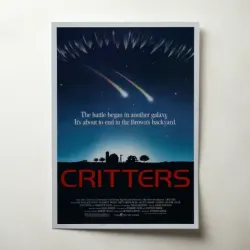 Critters (1986) Fine Art Movie Poster