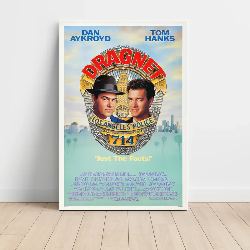 Dragnet (1987) Fine Art Movie Poster