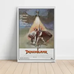 Dragonslayer (1981) Fine Art Movie Poster