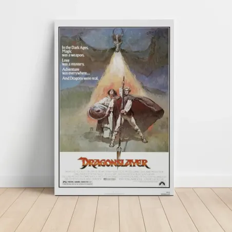 Dragonslayer (1981) Fine Art Movie Poster