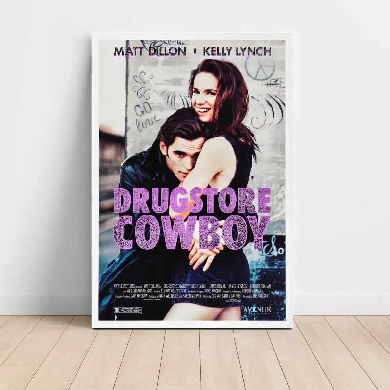 Drugstore Cowboy (1989) Fine Art Movie Poster
