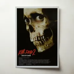 Evil Dead II (1987) Fine Art Movie Poster