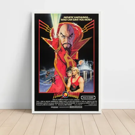 Flash Gordon (1980) Fine Art Movie Poster