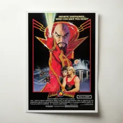 Flash Gordon (1980) Fine Art Movie Poster