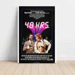 48 Hrs. (1982) Fine Art Movie Poster