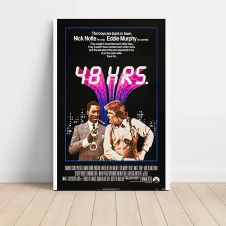 48 Hrs. (1982) Fine Art Movie Poster