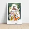 The Fox and the Hound (1981) Fine Art Movie Poster