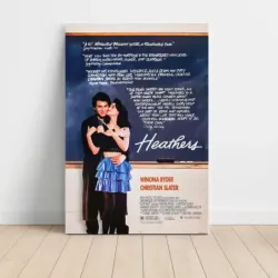 Heathers (1988) Fine Art Movie Poster