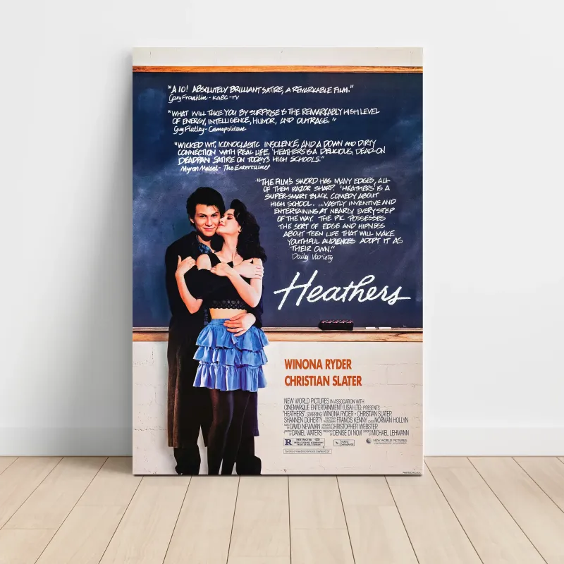 Heathers (1988) Fine Art Movie Poster