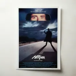 The Hitcher (1986) Fine Art Movie Poster