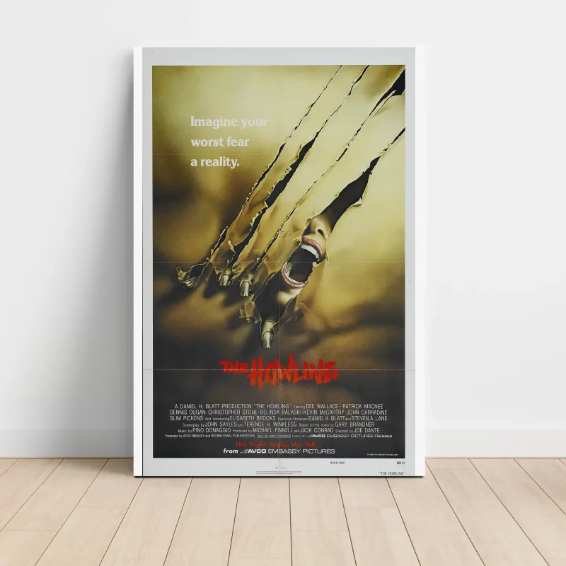 The Howling (1981) Fine Art Movie Poster