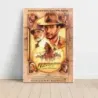 Indiana Jones and the Last Crusade (1989) Fine Art Movie Poster