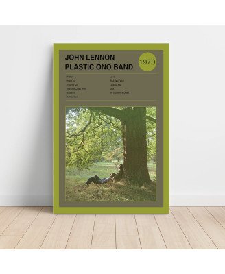 John Lennon - Plastic Ono Band Fine Art Album Poster