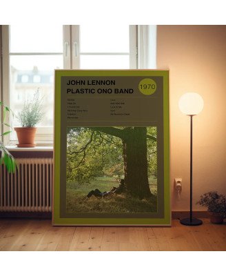 John Lennon - Plastic Ono Band Fine Art Album Poster