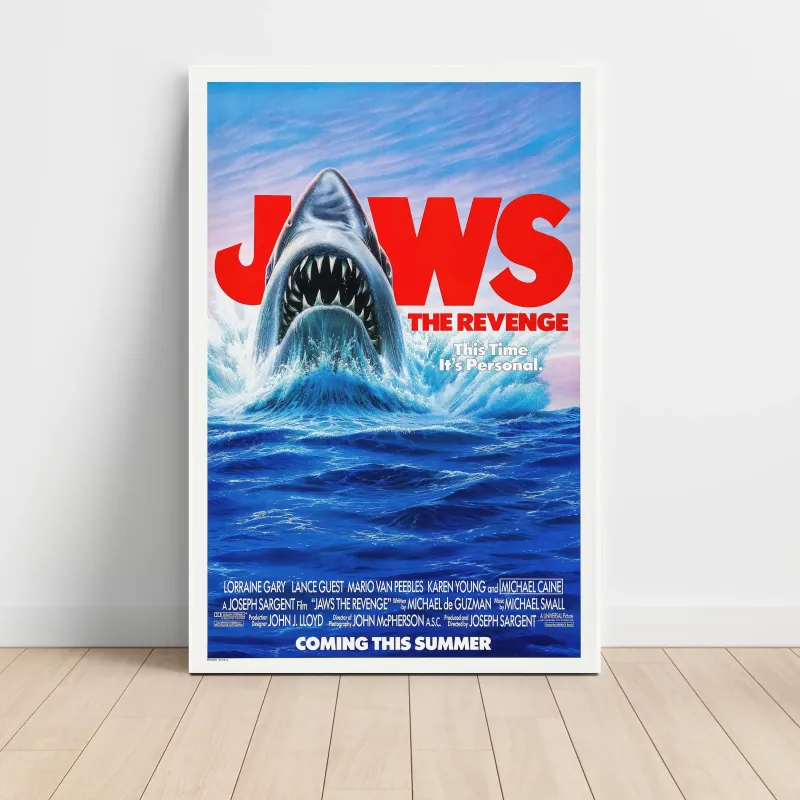 Jaws: The Revenge (1987) Fine Art Movie Poster