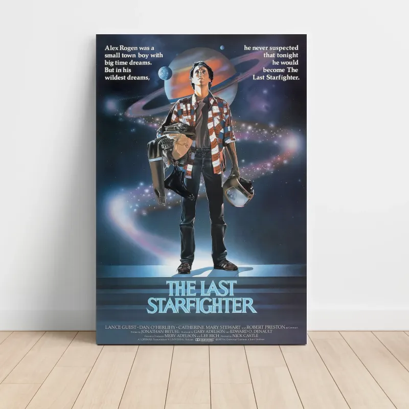 The Last Starfighter (1984) Fine Art Movie Poster (Design 2)