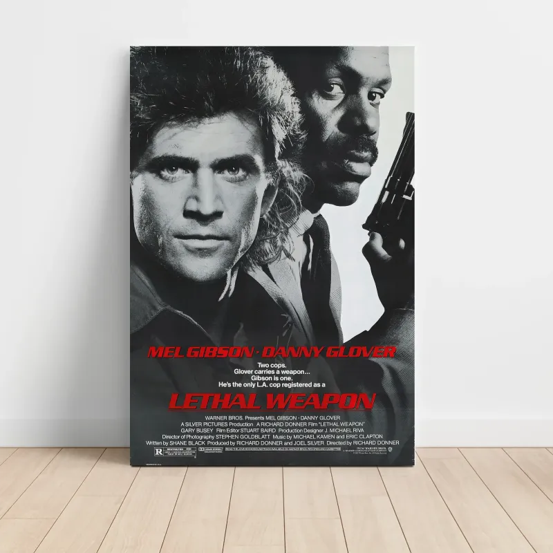 Lethal Weapon (1987) Fine Art Movie Poster