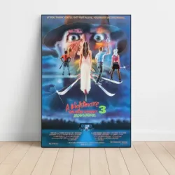 A Nightmare on Elm Street 3: Dream Warriors (1987) Fine Art Movie Poster