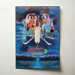 A Nightmare on Elm Street 3: Dream Warriors (1987) Fine Art Movie Poster