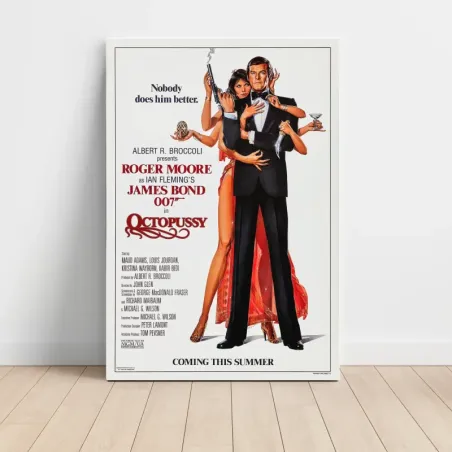 Octopussy (1983) Fine Art Movie Poster