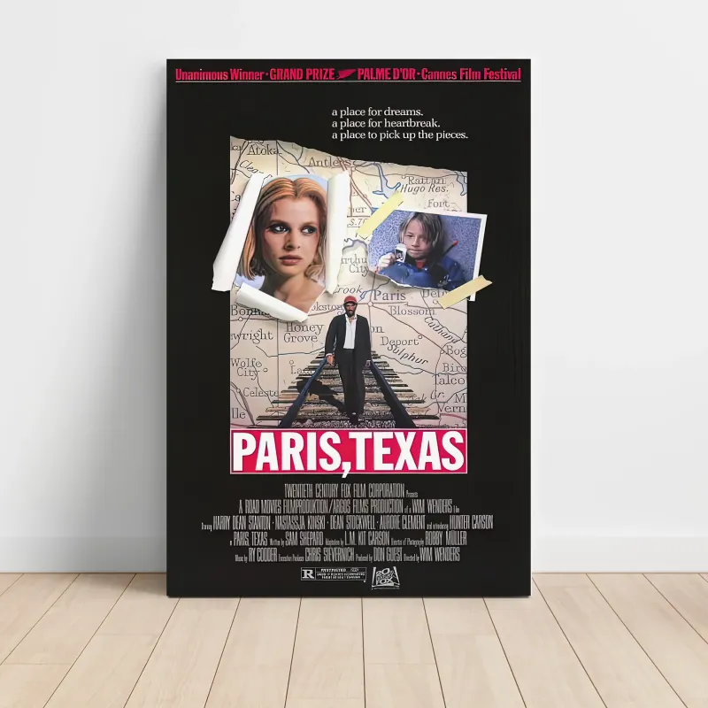 Paris, Texas (1984) Fine Art Movie Poster