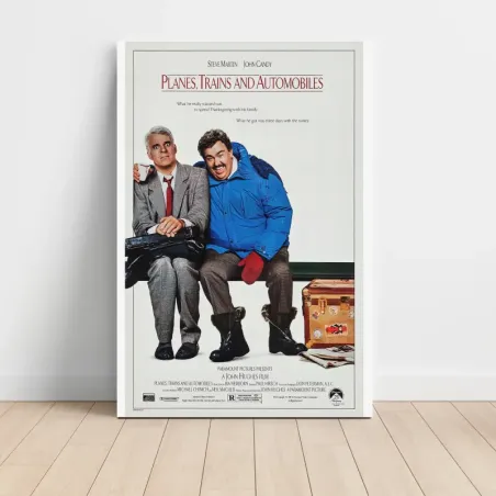 Planes, Trains and Automobiles (1987) Fine Art Movie Poster