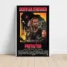 Predator (1987) Fine Art Movie Poster (Design 2)