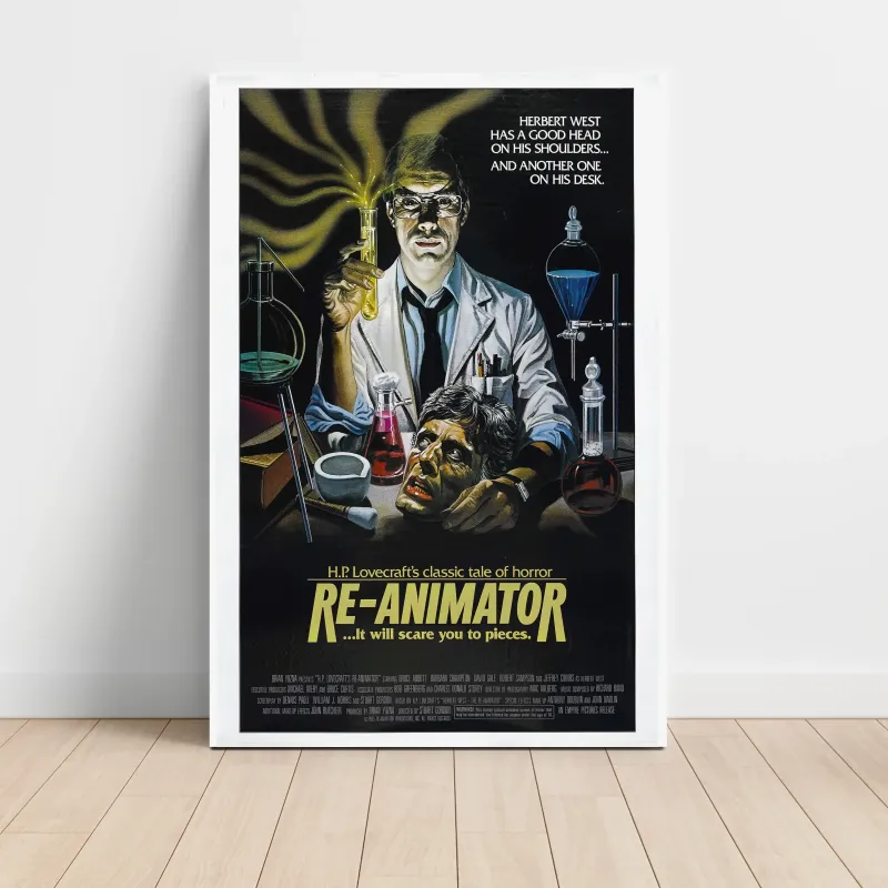 Re-Animator (1985) Fine Art Movie Poster