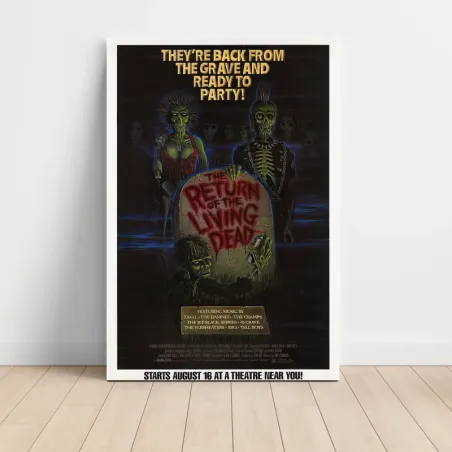 The Return of the Living Dead (1985) Fine Art Movie Poster
