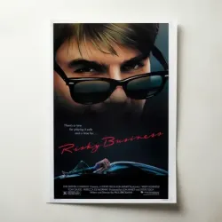 Risky Business (1983) Fine Art Movie Poster