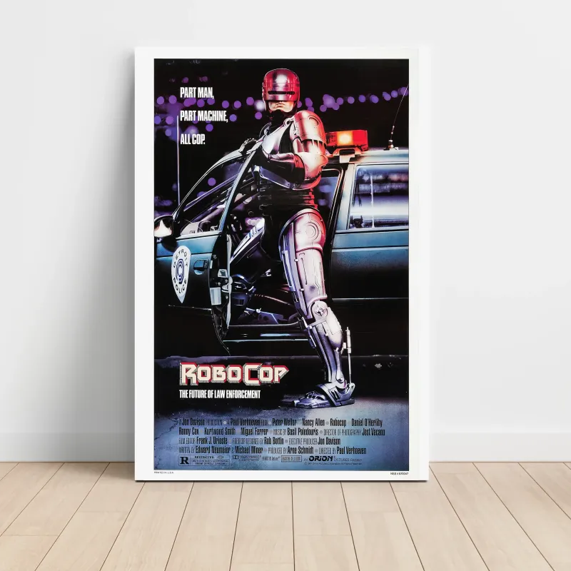 RoboCop (1987) Fine Art Movie Poster