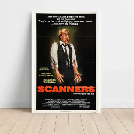 Scanners (1981) Fine Art Movie Poster