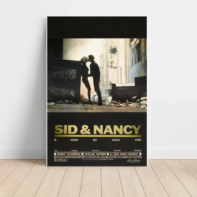 Sid and Nancy (1986) Fine Art Movie Poster