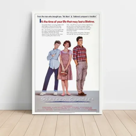 Sixteen Candles (1984) Fine Art Movie Poster