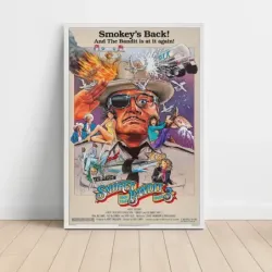Smokey and the Bandit Part 3 (1983) Fine Art Movie Poster