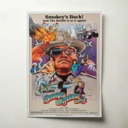 Smokey and the Bandit Part 3 (1983) Fine Art Movie Poster