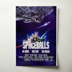 Spaceballs (1987) Fine Art Movie Poster