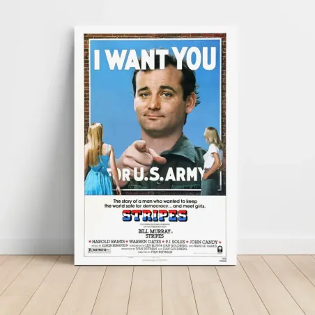 Stripes (1981) Fine Art Movie Poster
