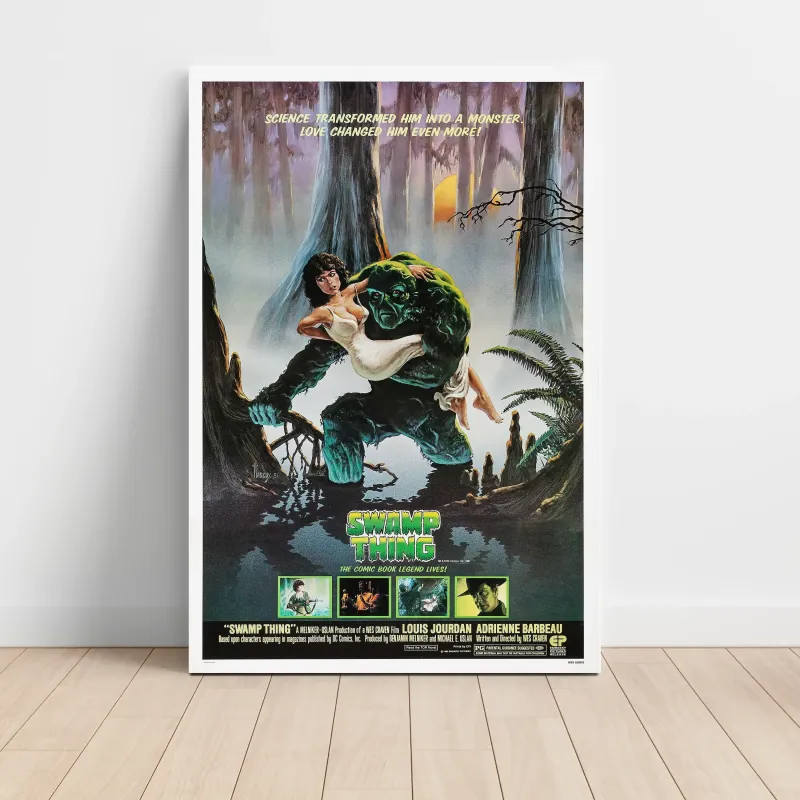 Swamp Thing (1982) Fine Art Movie Poster