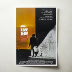To Live and Die in L.A. (1985) Fine Art Movie Poster